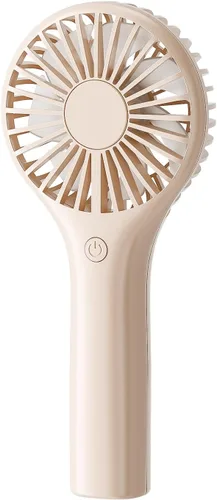 Vista 16 de TriPole Paquete de 2 mini ventiladores portátiles de mano, color rosa, 3 velocidades, potente ventilador de mano con batería personal para viajes