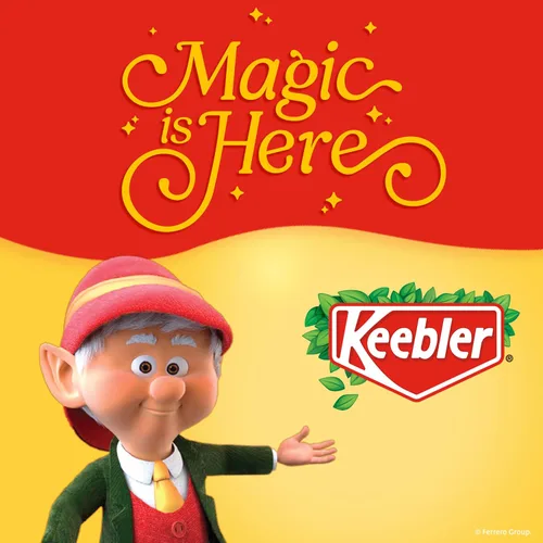 Vista 9 de Keebler Fudge Stripes Original Cookies Tamaño Familiar 17.3 onzas