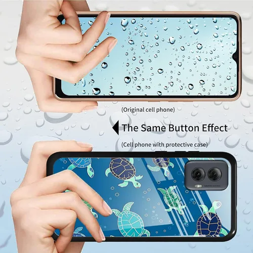 Vista 128 de Funda para Motorola Moto G Stylus 5G 2021 de vidrio templado, funda negra con diseño de mujer negra africana para mujeres y hombres, antiarañazos, a