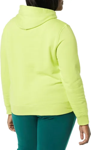 Vista 4 de Tienda Essentials - Sudadera con capucha de vellón de tela de toalla para mujer (disponible en tallas extragrandes)