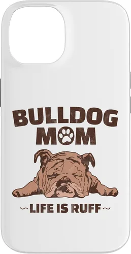 Vista 4 de Funny English Bulldog Gift - English Bulldog Mom Case for iPhone 17