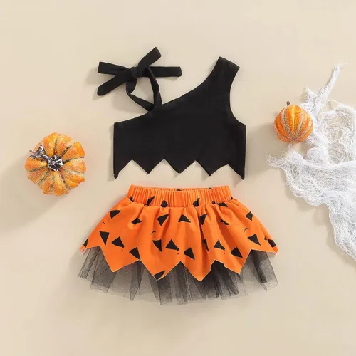 Vista 2 de CHAUKAREAUL Disfraces de hombre de las cavernas para bebé niña Bam-Bam disfraz de Halloween Edad de Piedra Cosplay fiesta traje de Cavegirl