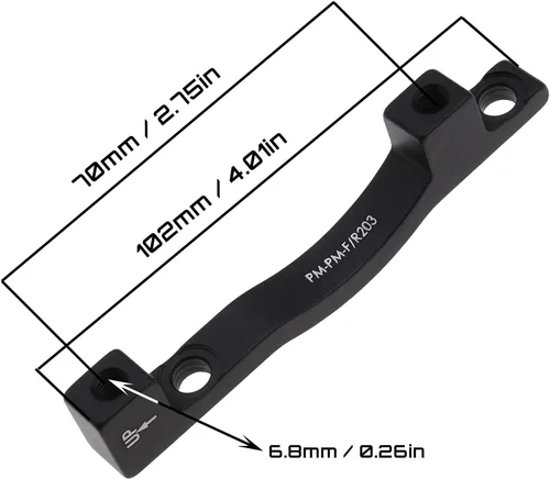 Vista 4 de Adaptador de soporte de montaje de freno de disco de bicicleta Freno de disco de bicicleta para 203 Rotor