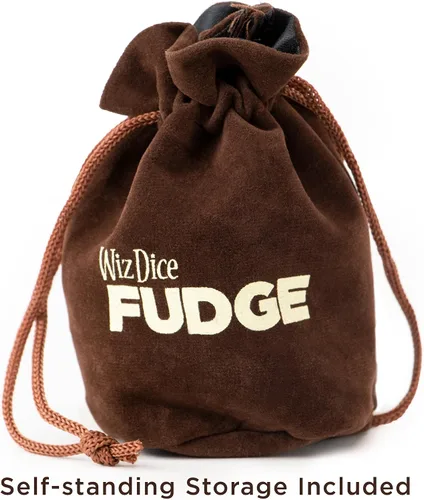 Vista 2 de Deluxe Fudge Dice Mystical Starter Set con bolsa - Juego de 20 dados