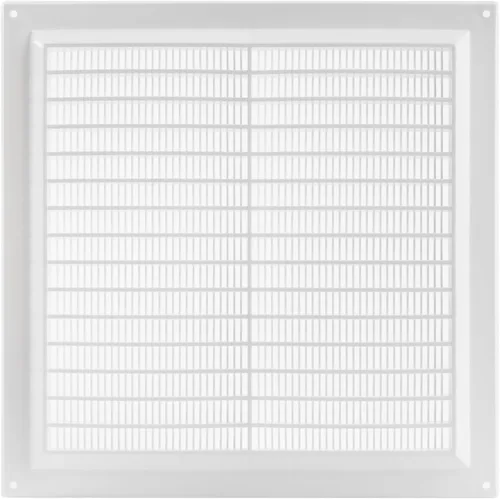 Vista 12 de Cubierta de ventilación negra de 5 x 12 pulgadas (exterior), rejilla de ventilación de plástico con malla protectora, cubierta de ventilación