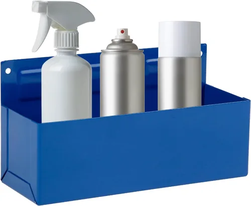 Vista 8 de Soporte magnético para latas de aerosol, caja de herramientas magnética, soporte para botellas, caja de herramientas para garaje y hogar, espacio