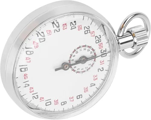 Vista 4 de CHICIRIS Durable Metal Stopwatch with Large Dial Display, Portable Running Timer for Sports Training, Great for Ed Teachers
