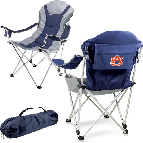 Vista 17 de Picnic TIME NCAA Arkansas Razorbacks Reclining Camp Chair - Beach Chair for Adults - Sports Chair with Carry Bag