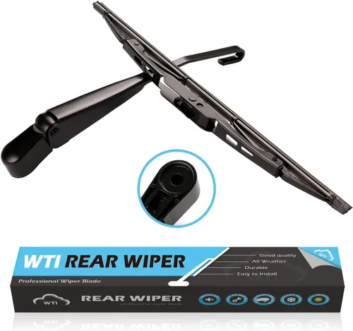 Vista 8 de WTI Juego de limpiaparabrisas trasero Compatible con Honda Odyssey 2018-2021 Minivan/Compatible con Honda Passport 2019-2021 Conjunto de Compatible