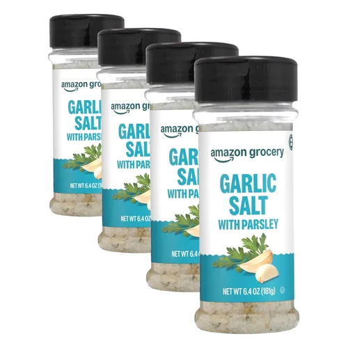 Vista 6 de Amazon Grocery, Sal de ajo con perejil, 6.4 Oz