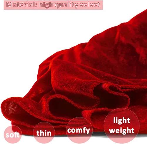 Vista 4 de Mayplous Halloween Costumes Women Men Cosplay Long Cape Velvet Cloak Fancy Dress for Role Play