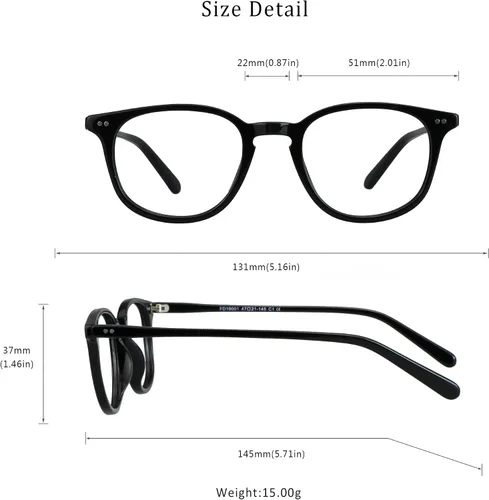 Vista 6 de LifeArt Lentes de bloqueo de luz azul, antifatiga ocular, anteojos de lectura para computadora, anteojos de juegos, gafas de TV para mujeres