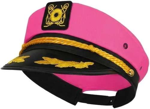Vista 10 de dodowin Sombrero de capitán marinero para hombres y mujeres adultos