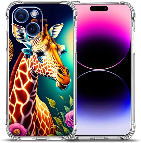 Vista 12 de Funda para iPhone 15 Plus, hermosa protección contra caídas de flores rosas, a prueba de golpes, funda protectora de cuerpo completo resistente a