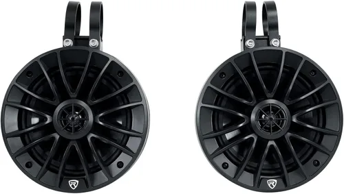 Vista 3 de Rockville PT65BR - Altavoces de torre coaxial Bluetooth de 6.5 pulgadas, 300 W, pico, 100 W, alimentados por RMS, amplificador de clase D, IPX6