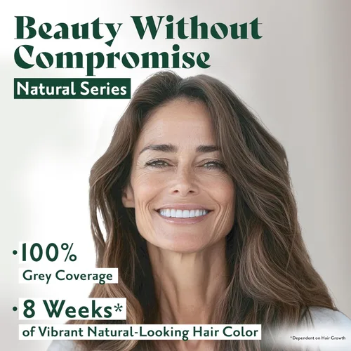Vista 2 de Herbatint Gel permanente para el cabello, rubio oscuro 6N, sin alcohol, vegano, cobertura 100% de canas, 4.56 onzas