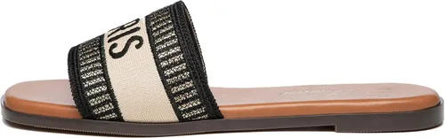 Vista 2 de Athlefit Sandalias planas para mujer, cómodas sandalias elegantes para el verano 2025