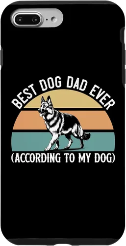 Vista 12 de German Shepherd Best Dog Dad Ever According to My Dog, GSD Case for iPhone XR