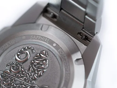 Vista 4 de Boldr Odyssey Freediver Reloj automático de buceo plateado 545, plateado, Moderno