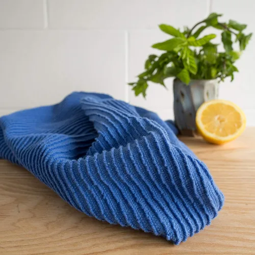 Vista 15 de Now Designs Ripple - Juego de 2 toallas de cocina, color negro
