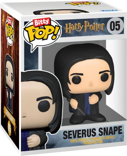Vista 15 de Funko Bitty POP! HP - Voldemort, paquete de 4 - Lord Voldemort, Draco Malfoy (quidditch), Bellatrix Lestrange y una mini figura sorpresa misteriosa