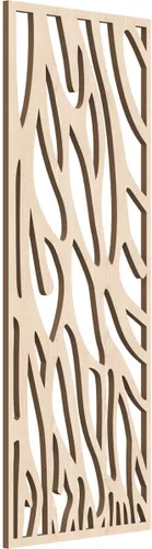 Vista 10 de 9 3/8"W x 24 3/8"H x 1/4"T Bristol Decorativos Paneles de Pared de Madera Calado, Cereza