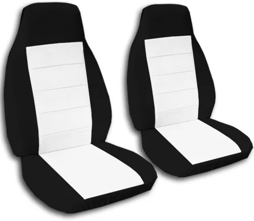 Vista 15 de TOTALLY COVERS Compatible con Ford F-150 F-250 F-350 de 1992-1998 con dos tonos para asiento de camión (sillas capitanes/cubos) con reposabrazos