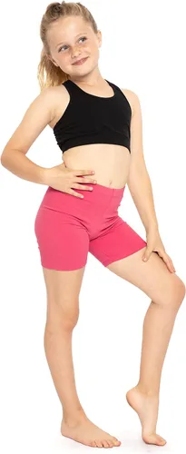 Vista 2 de STRETCH IS COMFORT Pantalones cortos de algodón para niña y leggings hasta la rodilla 4-16