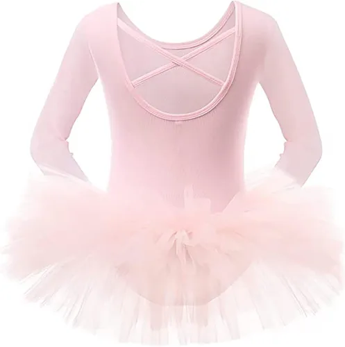 Vista 8 de EASTBUDDY Ballet Dress for Girls,Toddler Dance Leotard with Tutu Skirt Ballerina Outfit