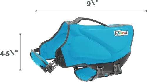 Vista 7 de Outward Hound - Chaleco salvavidas de neopreno para perros