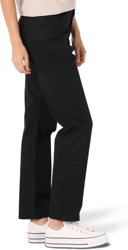 Vista 2 de Lee Pantalón de pierna recta para todo el día para mujer, Negro