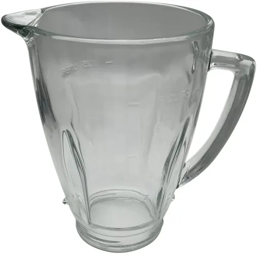 Vista 4 de Tarro de vidrio de repuesto de 6 tazas, compatible con licuadoras Oster Pro 1200 (BLSTMB-CBG, BLSTMB-CBF, BLSTMB-BBG) y licuadora Oster Master