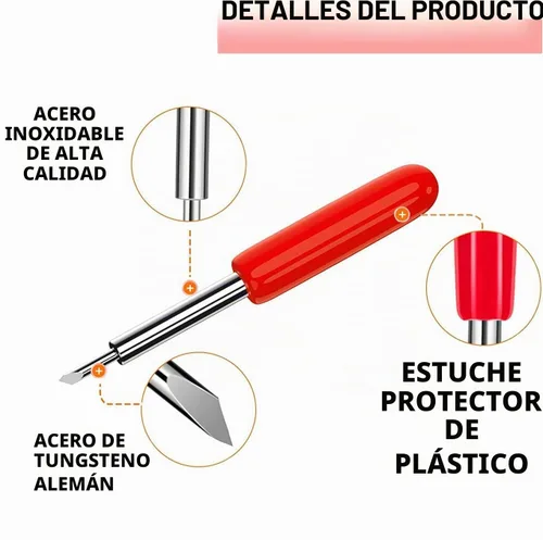 Vista 4 de THANMAO 40 cuchillas de repuesto compatibles con máquinas de corte Explore Air 2/Air 3/Maker/Maker 3/4, incluye 40 cuchillas de corte profundo