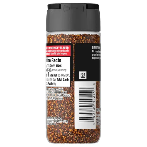 Vista 21 de McCormick Grill Mates Condimento para hamburguesas, 2.75 oz