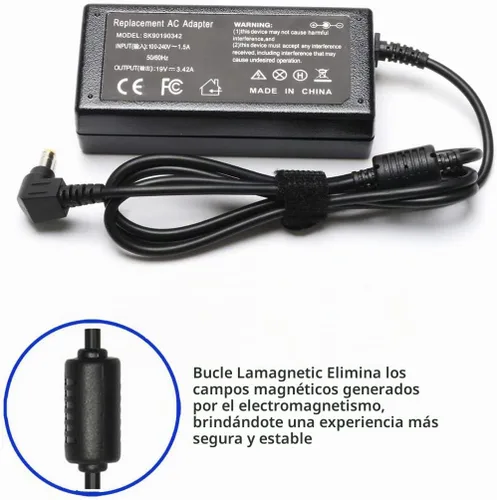 Vista 3 de Cargador adaptador de CA apto para Harman Kardon Onyx Studio 6 5 4 3 2 1 Bluetooth inalámbrico altavoz portátil cable de alimentación 【Envío