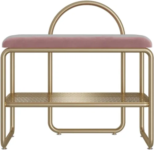 Vista 8 de Storage Benches Shoe Bench, Shoe Storage Bench,Storage Benches, Stable Shoe Rack with Cushion Padded Seat, Storage Shoe Shelf for Entryway, Living