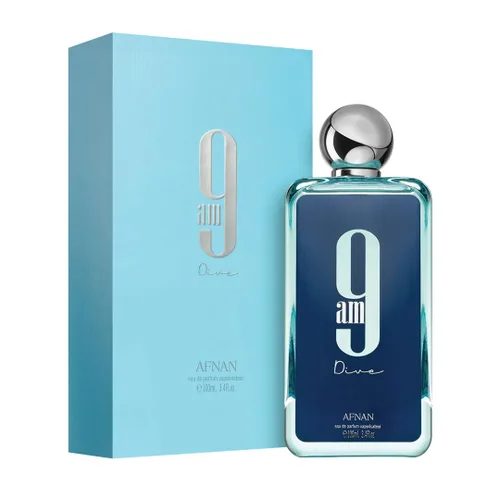 Vista 3 de Afnan 9 AM Dive Unisex Eau De Parfum, 3.4 Fl. Oz