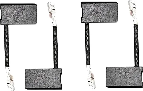 Vista 3 de Paquete de 4 cepillos de carbono de precisión 381028-08 381028-02 para sierras circulares e ingletadoras DeWalt - Compatible con DW703, DW708