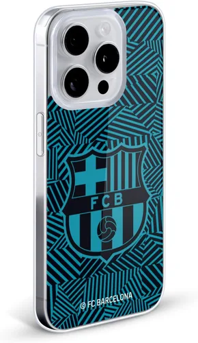Vista 2 de Head Case Designs Funda de gel suave con licencia oficial del FC Barcelona Black Crest compatible con Apple iPhone 7 Plus/iPhone 8 Plus