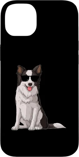 Vista 15 de Border Collie With Sunglasses Funny Border Collie Owner Dog Case for iPhone 16