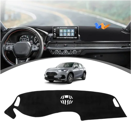 Vista 90 de FIILINES Cubierta para tablero Compatible con Mazda 3 2010-2013 Accesorios Tapete para tablero para Mazda 3 Accesorios Tapete para salpicadero