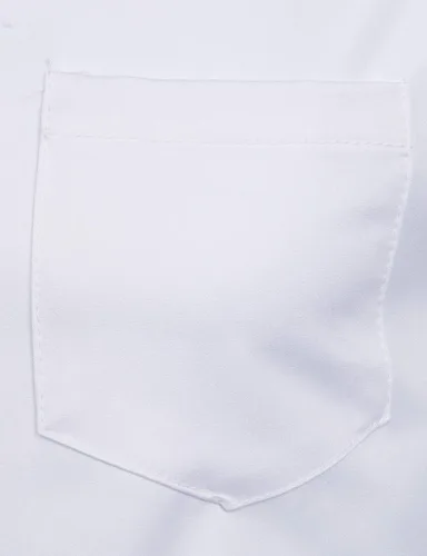 Vista 4 de ZEROYAA - Camisa de vestir ajustada con cuello mao para hombre, manga larga, estilo informal, con botones y bolsillo