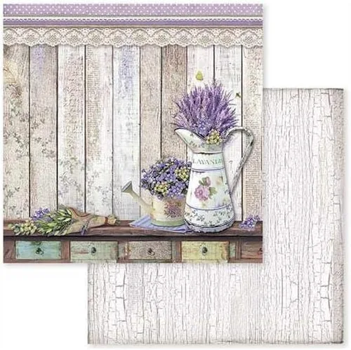 Vista 2 de STAMPERIA INTERNATIONAL, KFT PAPER PAD 8X8 10PK PROVENCE, 20.3 x 20.3 (8" x 8"), multicolor