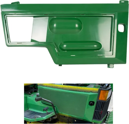 Vista 10 de ECOTRIC Kit de pantalla para panel lateral izquierdo compatible con John Deere 415 425 445 455 Reemplazo para AM128983 LH lateral