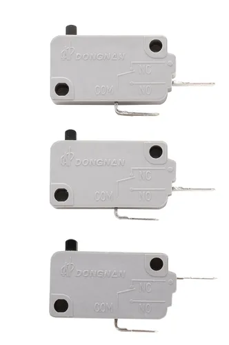 Vista 9 de KW3A - Interruptor de puerta para horno microondas, 16A, 125 V/250 V, interloc (2 normalmente abiertos y 1 normalmente cerrado) (paquete de 2)