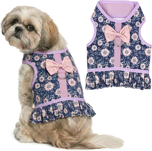 Vista 25 de Arnés para perro Parisian Pet - Arnés de libertad ajustable - Chaleco para perro de camuflaje verde - Arnés para perro de 100% tela de malla