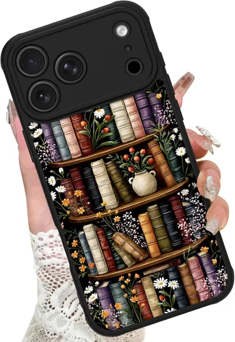 Vista 61 de KANGHAR - Funda compatible con iPhone 13, diseño de leopardo negro, textura de neumático antideslizante, a prueba de golpes funda protectora