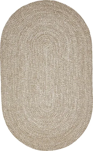 Vista 49 de BNM - Alfombra ovalada bohemia para interiores y exteriores con patrón trenzado sólido, perfecta para patio trasero, patio, oficina, sala de estar