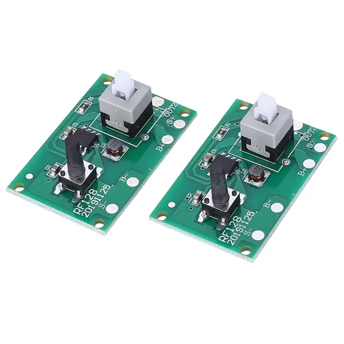 Vista 3 de Oumefar Módulo controlador de cadena de lámpara solar, placa de circuito de 1.2 V con 8 modos y accesorios de luz de interruptor, corriente máxima