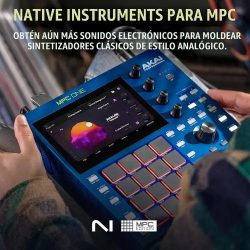 Vista 10 de Akai Professional MPC One G2 Next-Generation Standalone Production Center